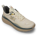 Leap7X ACTO113E Beige Sports Lacing Running Shoes for Men by Liberty