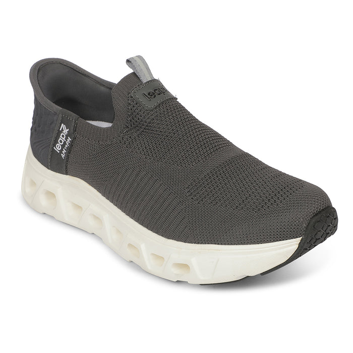 LEAP7X AIRFLOW-20 EAZYGO Dark Grey Sports Running Shoes for Men