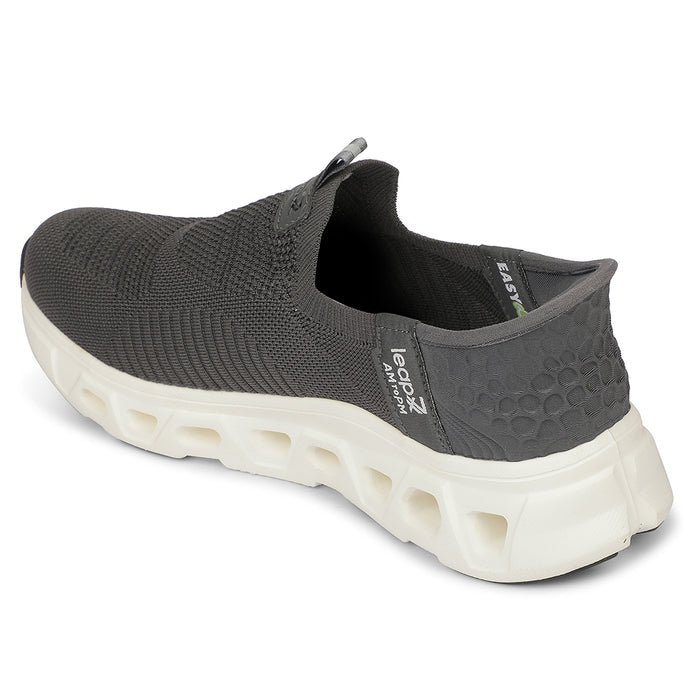 LEAP7X AIRFLOW-20 EAZYGO Dark Grey Sports Running Shoes for Men