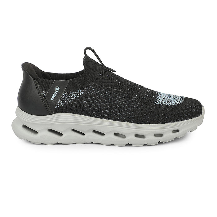 Leap7X AIRFLOW-L1 Sea Green Sports Non Lacing Walking Shoes for Women by Liberty