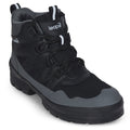 Leap7X Black Sports Lace Up Trekking Shoes For Men Drawner 1E By Liberty