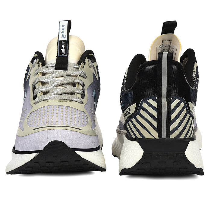 Leap7X Black Sports Lacing Running Shoes For Men Ghd 105 By Liberty