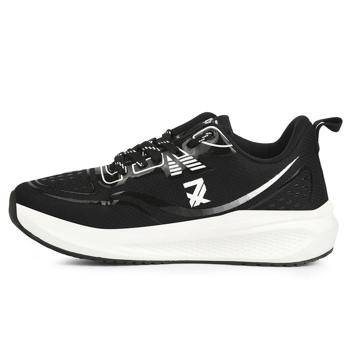 Leap7X Black Sports Lacing Running Shoes For Men Ghd 29 By Liberty