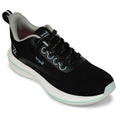 Leap7X Black Sports Lacing Running Shoes For Women Rosy 1 By Liberty