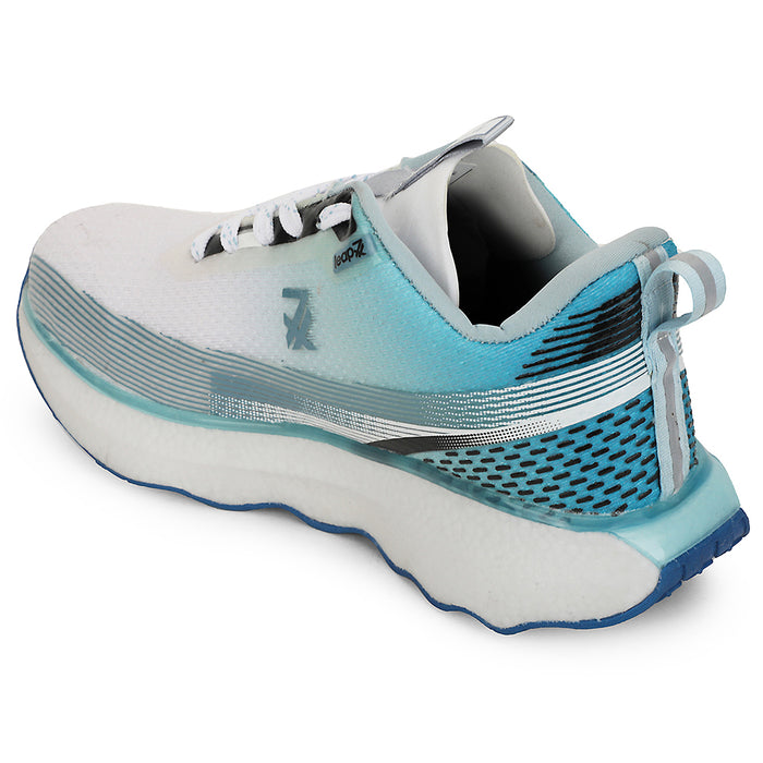 Leap7x Blue Sports Lacing Running Shoes For Men GHD-103 By Liberty