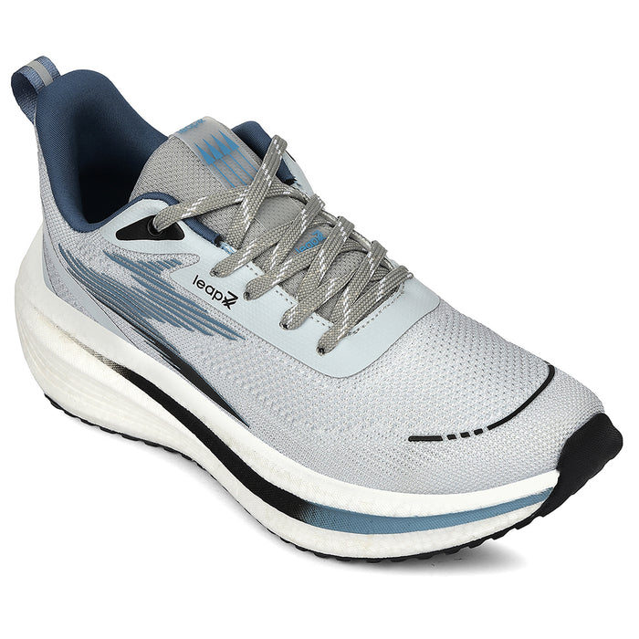 Leap7X Blue Sports Lacing Running Shoes For Men Washington By Liberty