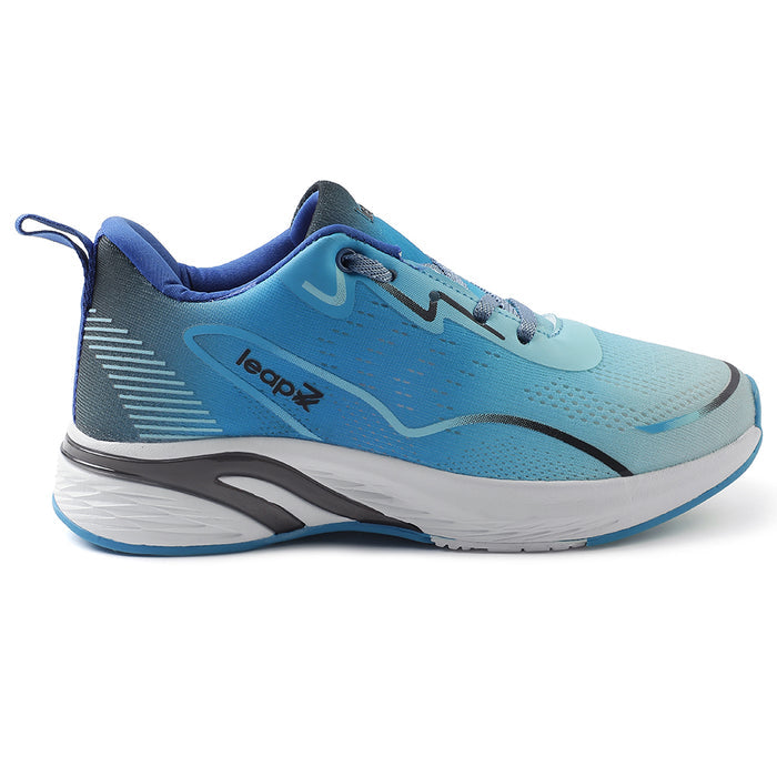 Leap7x Blue Sports Lacing Walking Shoes For Women GHD-W10E