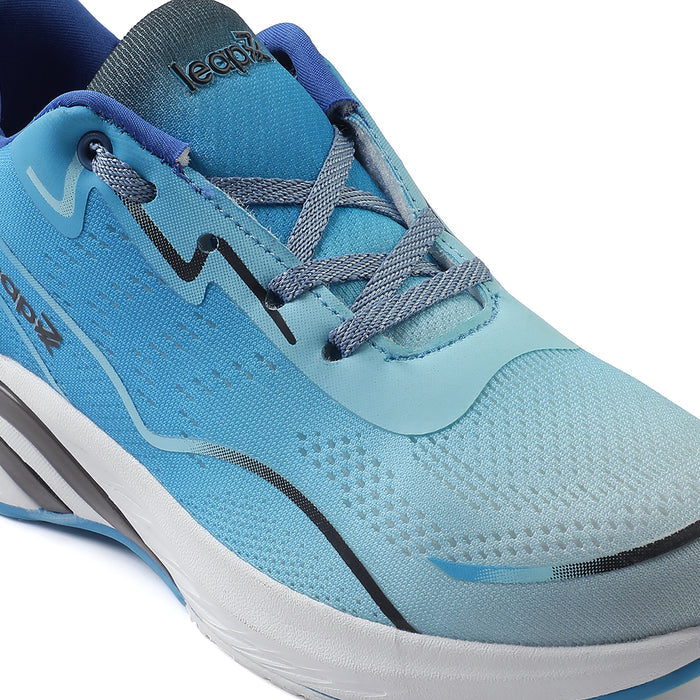 Leap7x Blue Sports Lacing Walking Shoes For Women GHD-W10E