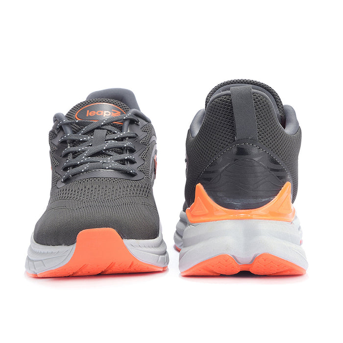 Leap7x By Liberty Men RW-2 D.Grey Sports Lacing Shoes
