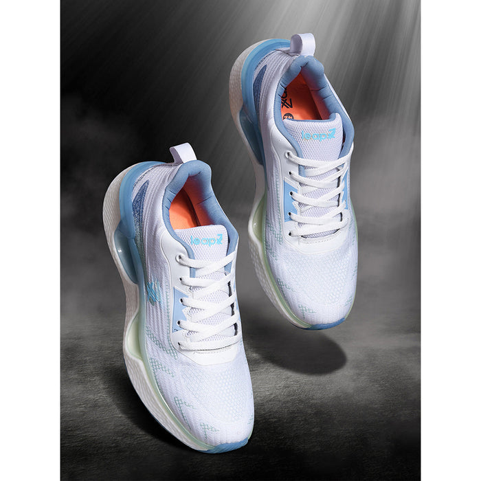 Leap7x By Liberty Men RW-1 White Sports Lacing Shoes