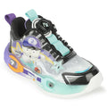 Leap7X GLOWGEAR-1 Sea Green Casual Lacing Running Shoes for Kids by Liberty