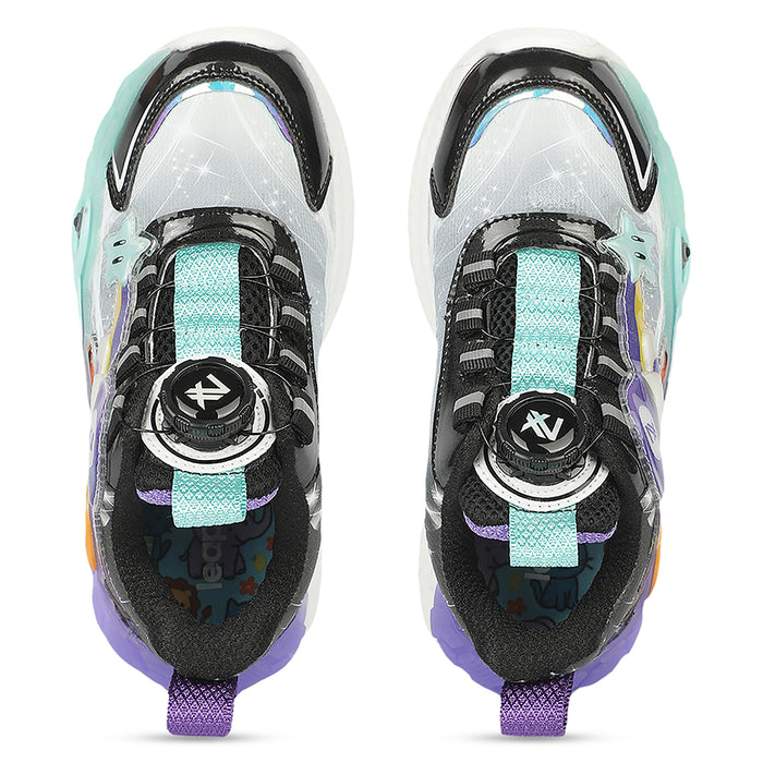 Leap7X GLOWGEAR-1 Sea Green Casual Lacing Running Shoes for Kids by Liberty