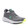 Leap7x Grey Lacing Sports Running Shoes For Men RW-14 By Liberty