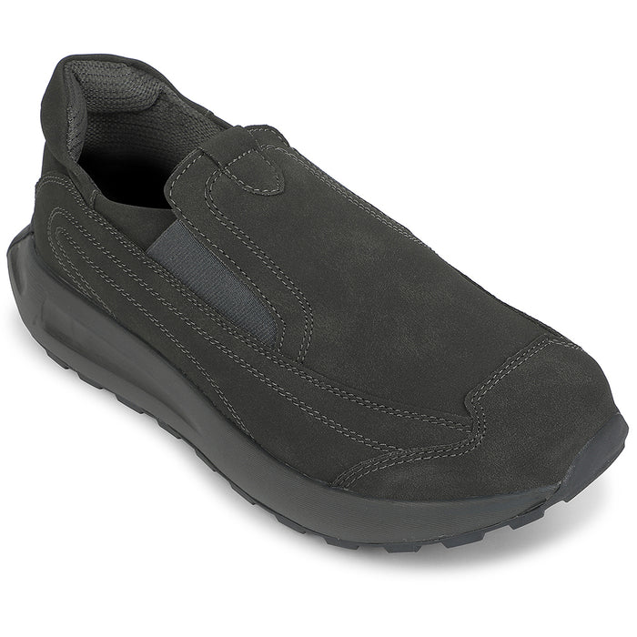 Leap7X Grey Sports Non Lacing Walking Shoes For Men Gola 26D By Liberty