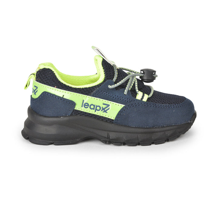 Leap7x Lacing Casual Shoes For Kids (N.Blue) JEEVA-5 By Liberty