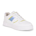 Leap7x Lacing White Casual Sneakers For Women FEMINA-2 By Liberty