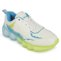 Leap7X LIGHTEX-2 White Casual Lacing Running Shoes for Kids by Liberty