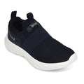 Leap7X Navy Blue Sports Non Lacing Walking Shoes For Men Sentino By Liberty