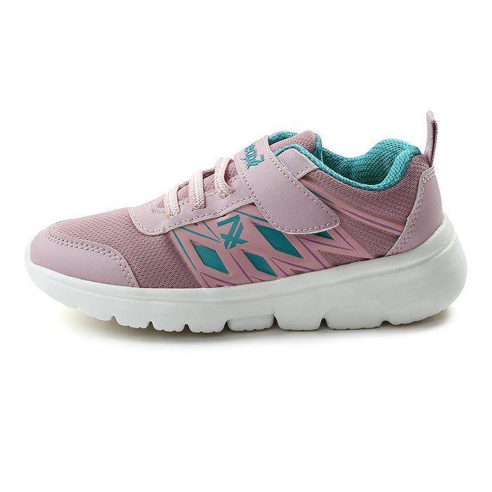 Leap7x Peach Non Lacing Velcro Casual Shoes For Kids JERRY-V