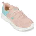 Leap7X Peach Sports Non Lacing Walking Shoes For Kids Primek 6 By Liberty