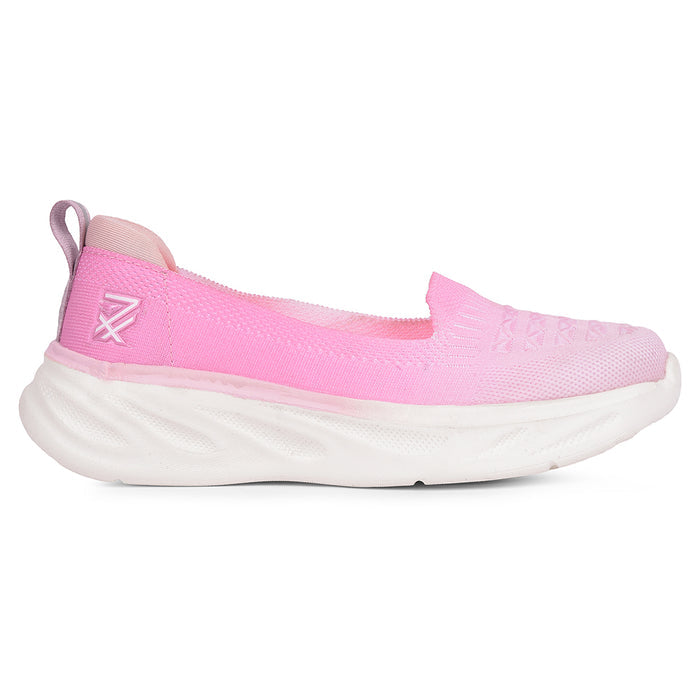 Leap7X Pink Non Lacing Casual Shoes For Women Slipin 24E By Liberty