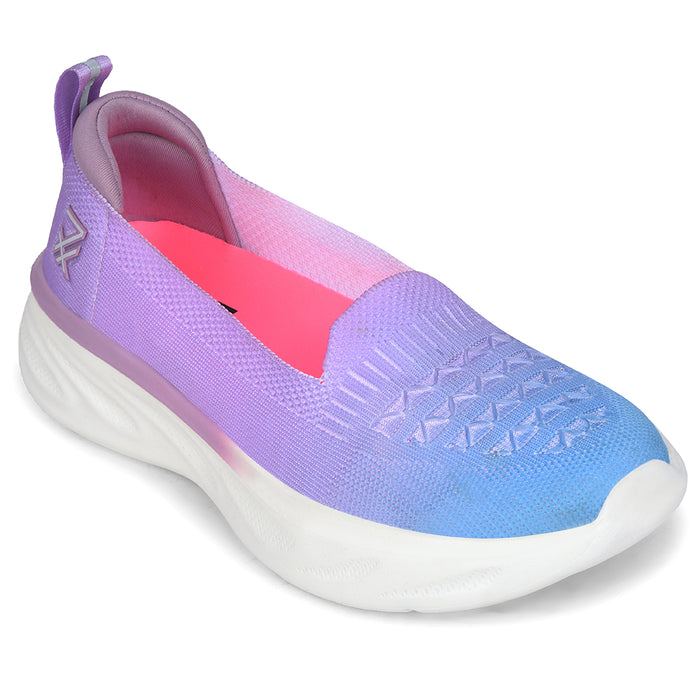 Leap7X Purple Non Lacing Casual Shoes For Women Slipin 24E By Liberty