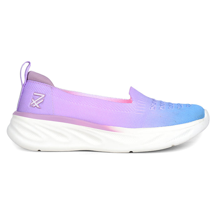 Leap7X Purple Non Lacing Casual Shoes For Women Slipin 24E By Liberty