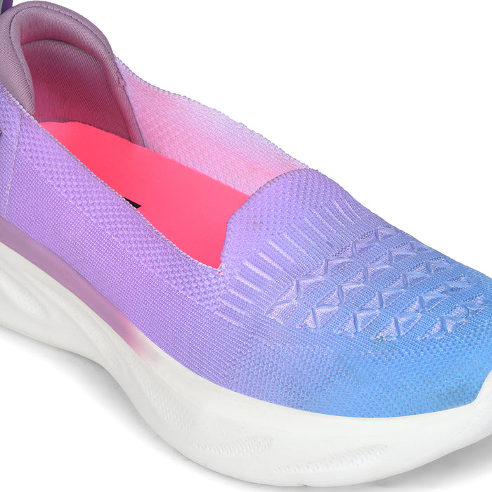 Leap7X Purple Non Lacing Casual Shoes For Women Slipin 24E By Liberty