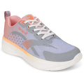 Leap7x Purple Sports Lacing Running Shoes For Women MITALI-1 By Liberty