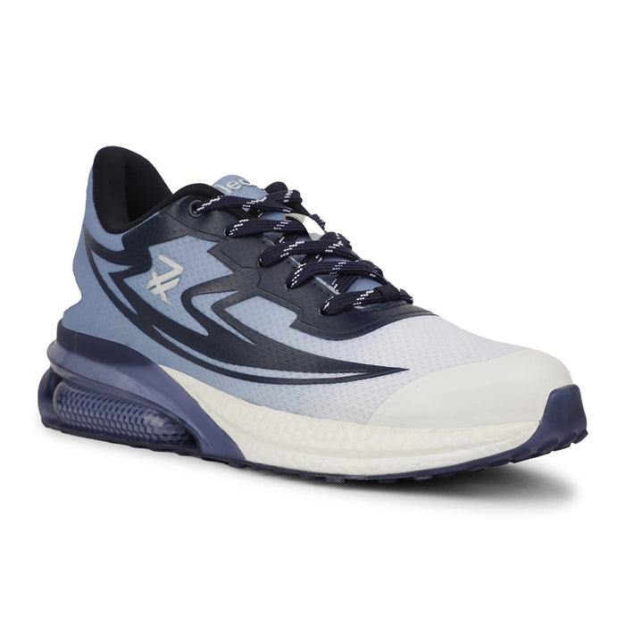 Leap7X RW-22 Blue Sports Lacing Running Shoes for Men by Liberty