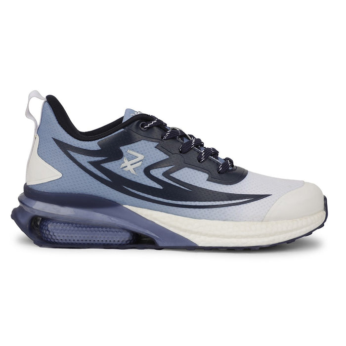 Leap7X RW-22 Blue Sports Lacing Running Shoes for Men by Liberty