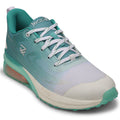 Leap7X RW-22 Green Sports Lacing Running Shoes for Men by Liberty