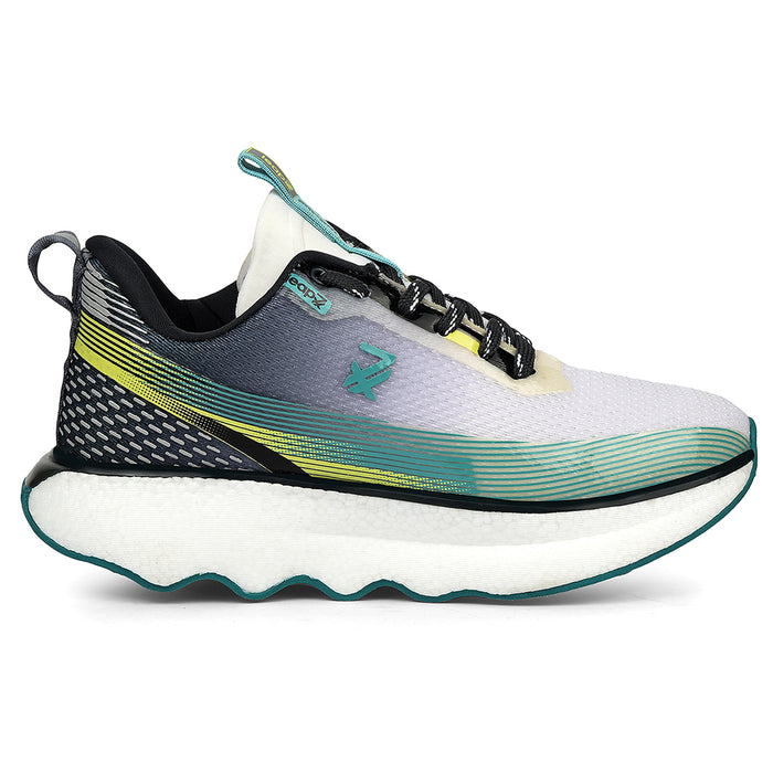 Leap7X Sea Green Sports Lacing Running Shoes For Men Ghd 103 By Liberty