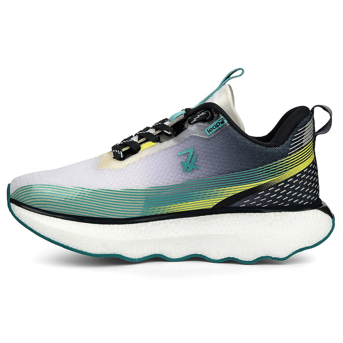 Leap7X Sea Green Sports Lacing Running Shoes For Men Ghd 103 By Liberty