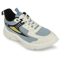 Leap7X Sky Blue Sports Lacing Running Shoes For Kids Cloudy 5L By Liberty