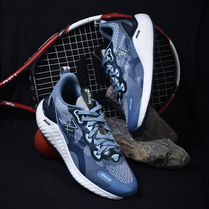 Leap7x By Liberty Men TORNADO-1 S.Blue Sports Lacing Shoes