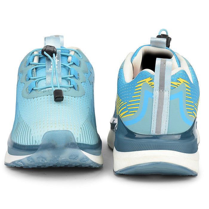 Leap7X Sky Blue Sports Lacing Running Shoes For Women Chelsy 3 By Liberty