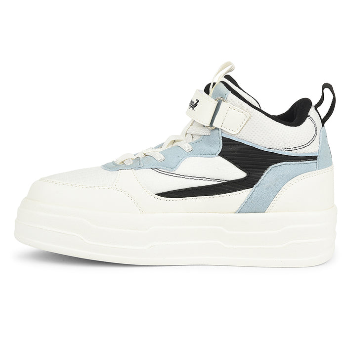Leap7X Sky Blue Sporty Casual Lacing Sneakers For Women Stylo 10 By Liberty