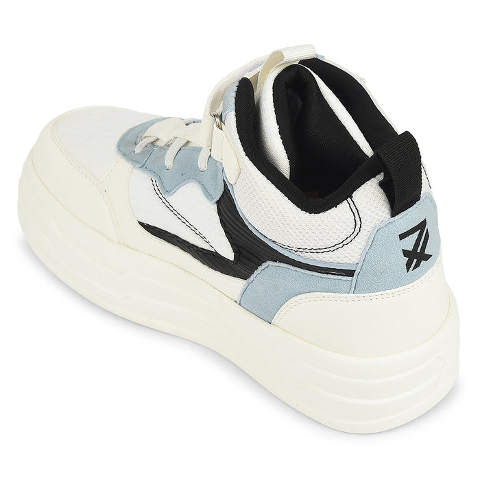 Leap7X Sky Blue Sporty Casual Lacing Sneakers For Women Stylo 10 By Liberty