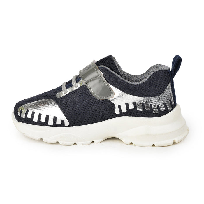 Leap7x Slip-on Casual Shoes For Kids (GREY) JEEVA-11 By Liberty