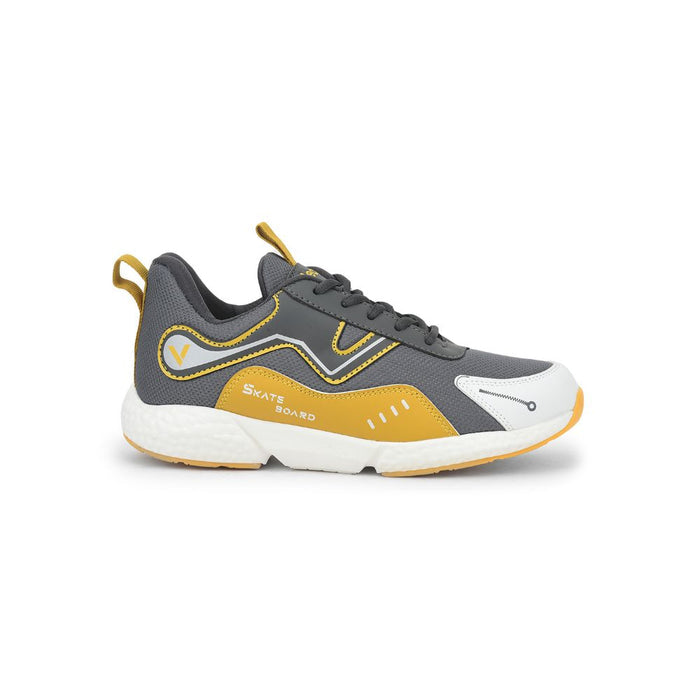 Leap7x Sports Lacing Shoes For Kids (D.Grey) CARRY-4L By Liberty
