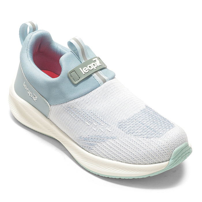 Leap7X Starline E Blue Sports Non Lacing Walking Shoes For Women By Liberty
