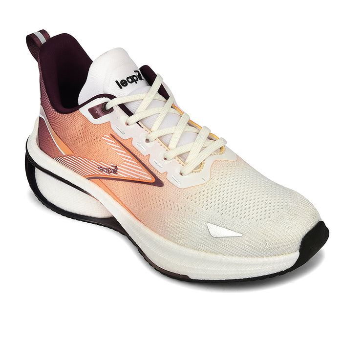 Leap7X Tan Sports Lacing Running Shoes For Men Moscow 6 By Liberty