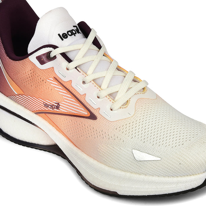 Leap7X Tan Sports Lacing Running Shoes For Men Moscow 6 By Liberty