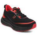 Leap7X TRIPPER Red Sports Lacing Running Shoes for Kids by Liberty