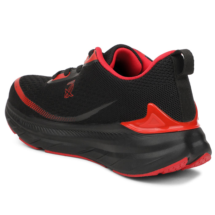 Leap7X TRIPPER Red Sports Lacing Running Shoes for Kids by Liberty