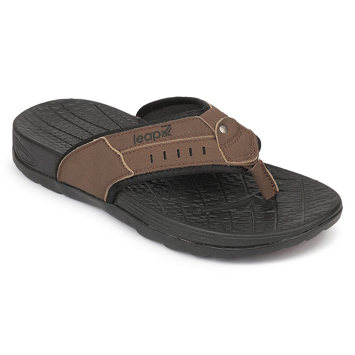 Buy Leap7X Velocity 1 Eva Brown Casual Slippers For Men