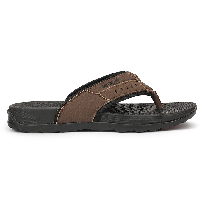 Buy Leap7X Velocity 1 Eva Brown Casual Slippers For Men
