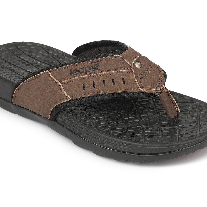 Buy Leap7X Velocity 1 Eva Brown Casual Slippers For Men