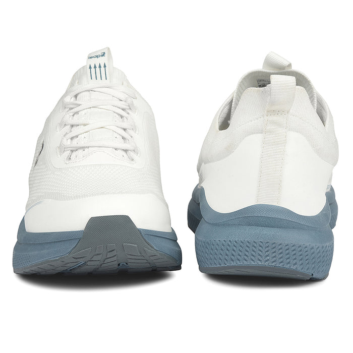 Leap7X White Sports Lacing Running Shoes For Men Austria 1 By Liberty